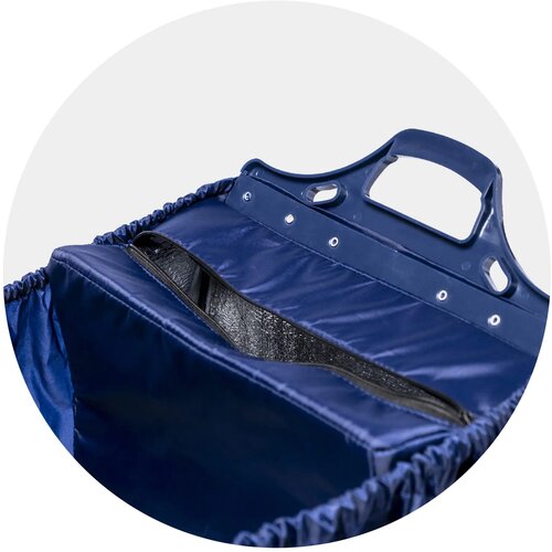 Lord Nelson BIG boodschappentas met koelvak 41x33x28 cm blauw