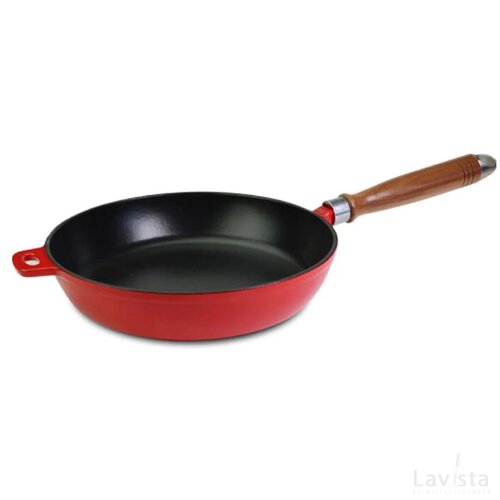 Orrefors Jernverk Koekenpan 26.5cm Gietijzer rood