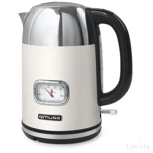 Muse waterkoker 1,7 Liter crème