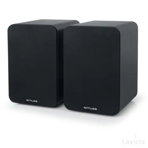 M-620 | Muse boekenplank Bluetooth speakers 150W zwart