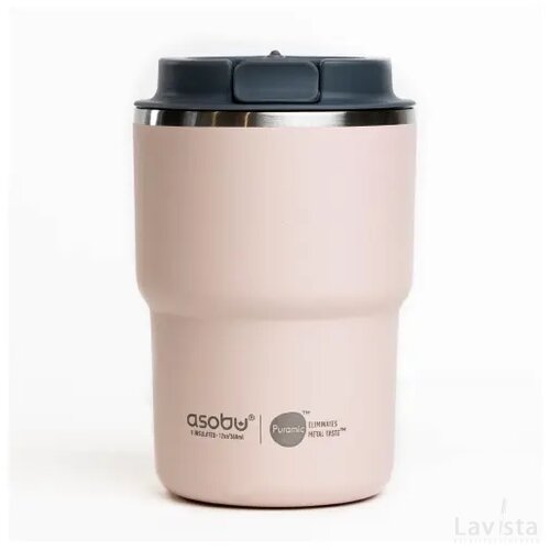 Asobu thermomok de mini pick-up met Puramic 355 ml pastel rose