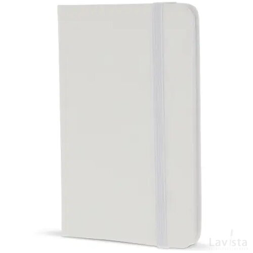 A6-notitieboek van PU met FSC-pagina's wit