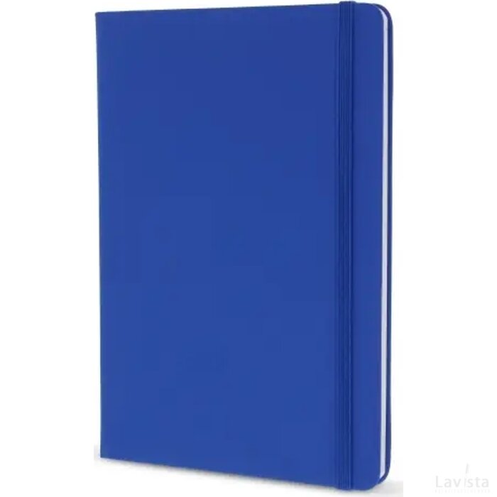 A5-notitieboek van PU met FSC-pagina's blauw