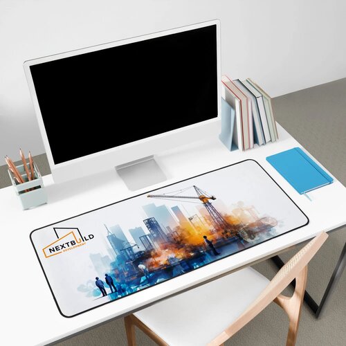 Sublimatie bureaumat Wit