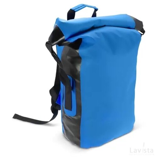Rolltop rugzak 25L blauw