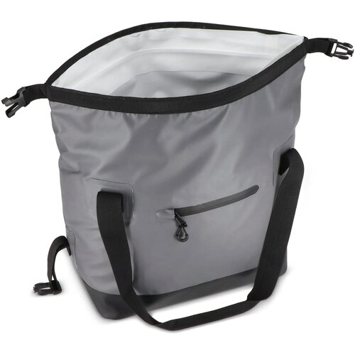 Adventure waterdichte koeltas IPX6 donker grijs