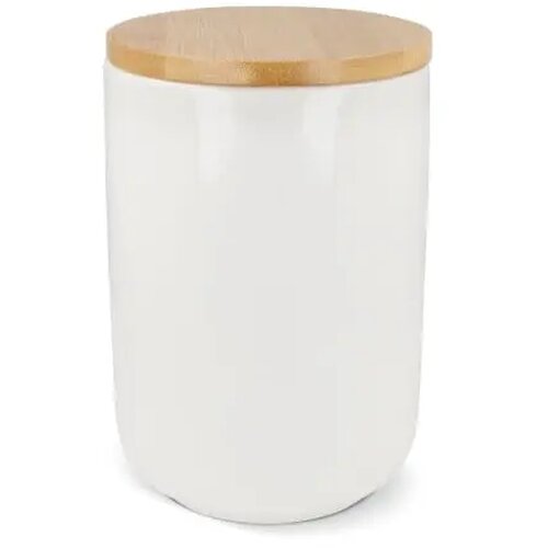 Keramische voorraadbus (900 ml) Wit