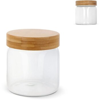 Voorraadpot met schroefdeksel (600 ml) Transparant Voorraadpot met schroefdeksel (600 ml) Transparant