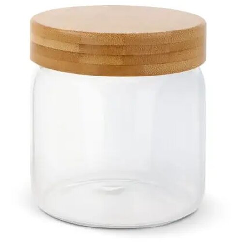 Voorraadpot met schroefdeksel (600 ml) Transparant