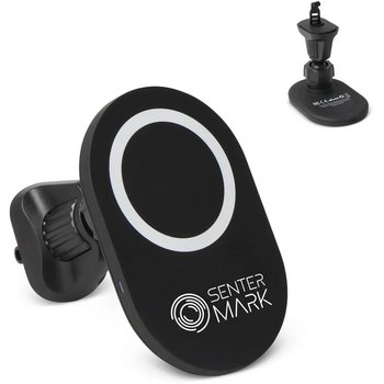 Wireless car charger R-ABS 15W Zwart