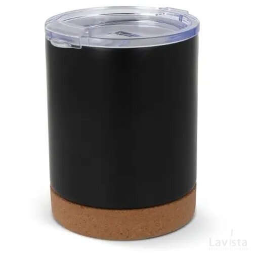 T-ceramic thermomok met deksel Lena 350ml zwart