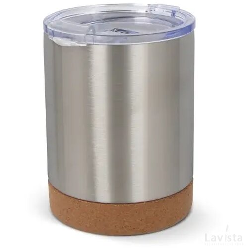 T-ceramic thermomok met deksel Lena 350ml zilver