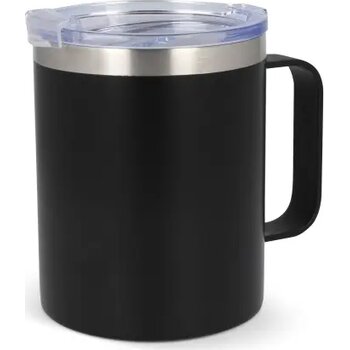 T-ceramics thermomok met deksel Danube 350ml zwart
