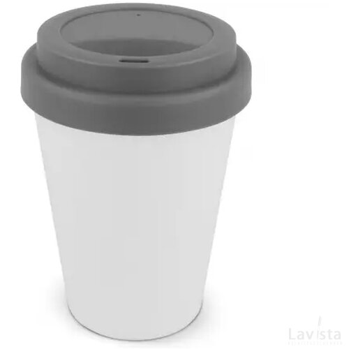 RPP Koffiebeker Wit 250ml wit / grijs