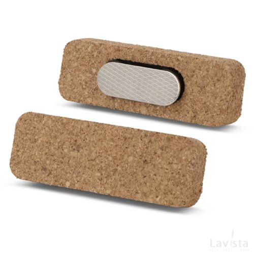 Kurk naambadge Naturel