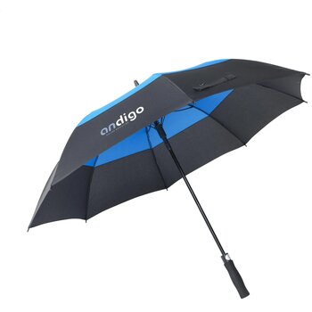 Morrison Rpet Paraplu 27 Inch Blauw/Zwart