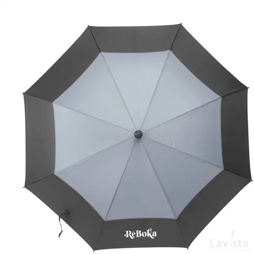Morrison Rpet Paraplu 27 Inch Grijs/Zwart