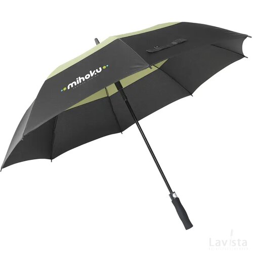 Morrison Rpet Paraplu 27 Inch Groen/Zwart