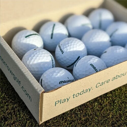 Gerecyclede golfbal Wit