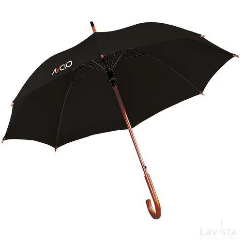 Firstclass Rcs Rpet Paraplu 23 Inch Zwart