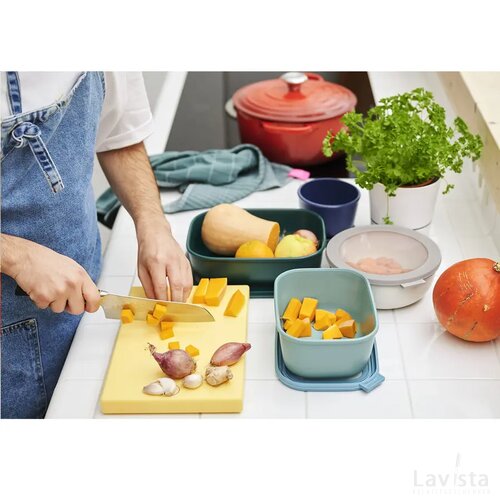 Mepal Cirqula Multikom Rechthoekig 1 L Lunchbox Vivid Blue