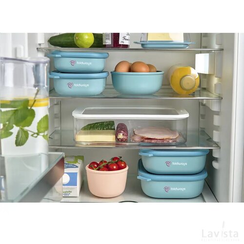 Mepal Cirqula Multikom Rechthoekig 1 L Lunchbox Vivid Blue