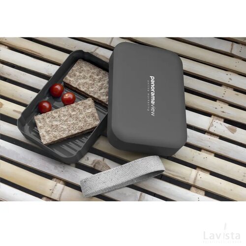 Recycled Pp Lunch Box Large Lichtgrijs