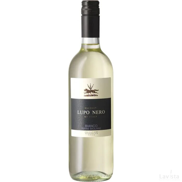 Lupo Nero Bianco Terre Siciliane Witte Wijn Wit
