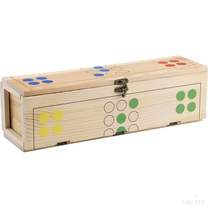 Rackpack Gamebox Ludo Hout