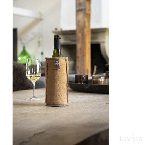 Kywie Wine Cooler Suede Wijnkoeler Camel