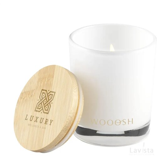 Wooosh Scented Candle Sweet Vanilla Geurkaars Wit