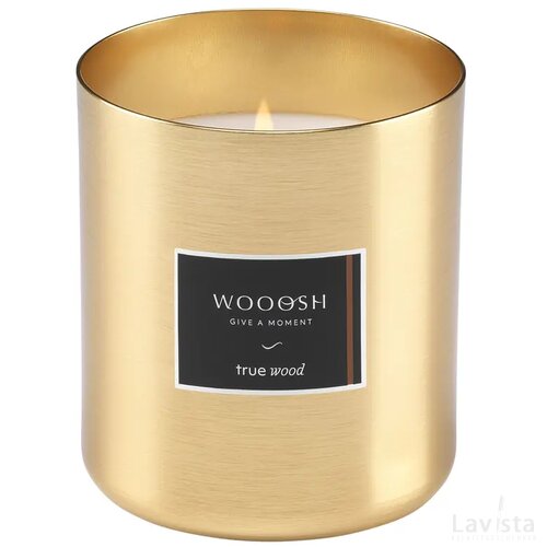 Wooosh Scented Candle True Wood Geurkaars Rose Gold