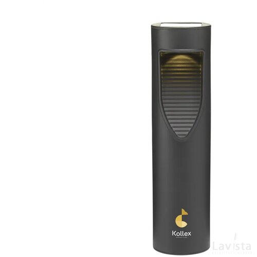 Grundig Solar Tuinlamp met LED-licht Zwart