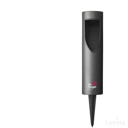 Grundig Solar Tuinlamp met LED-licht Zwart