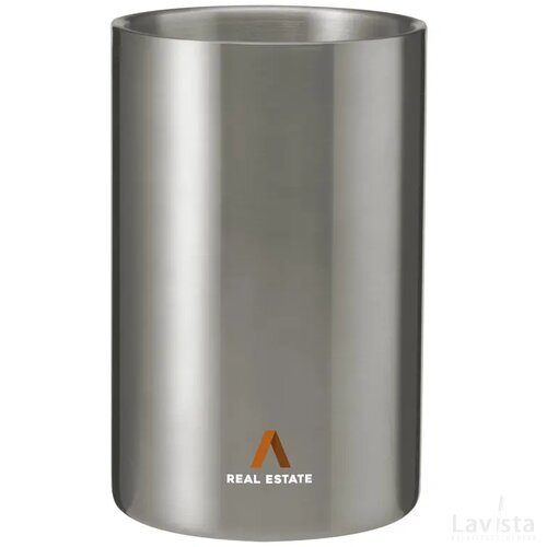 Coolsteel Rcs Recycled Steel Wijnkoeler Zilver