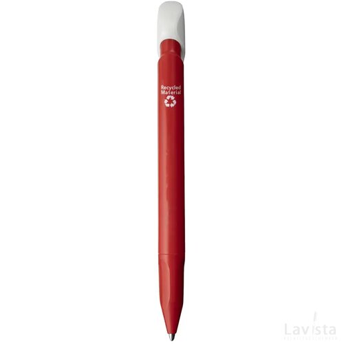 Senator Evoxx Polished Recycled White Clip Pennen Rood