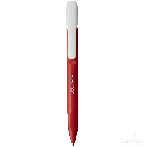 Senator Evoxx Polished Recycled White Clip Pennen Rood