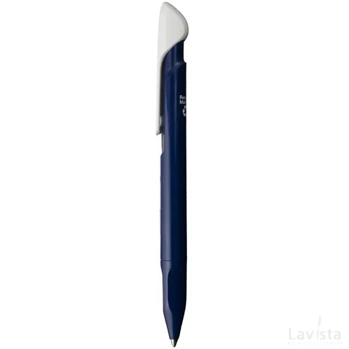 Senator Evoxx Polished Recycled White Clip Pennen Blauw