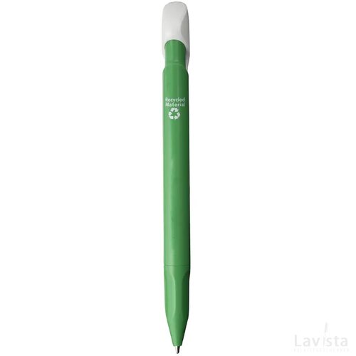 Senator Evoxx Polished Recycled White Clip Pennen Groen