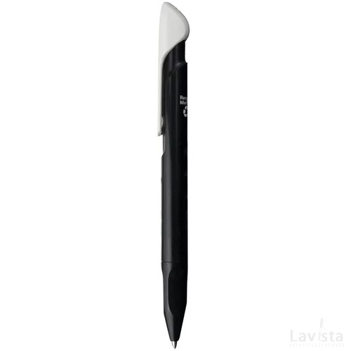 Senator Evoxx Polished Recycled White Clip Pennen Zwart