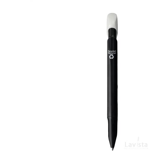 Senator Evoxx Polished Recycled White Clip Pennen Zwart