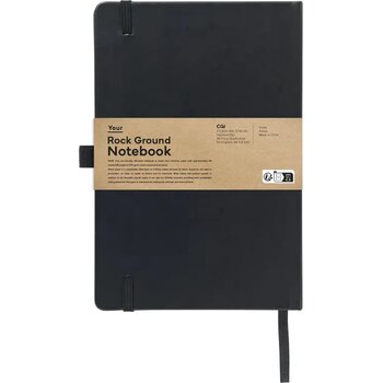Rock Ground Notebook Notitieboek Zwart