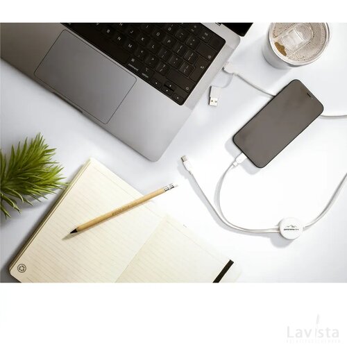 Monti Recycled Leather Notebook A5 Notitieboek Zwart