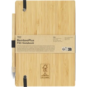 Bambooplus Notebook A5 - Inkless Pen Bamboe