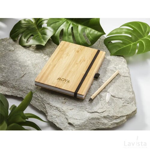 Bambooplus Notebook A5 - Inkless Pen Bamboe