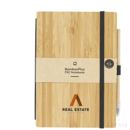 Bambooplus Notebook A5 - Inkless Pen Bamboe