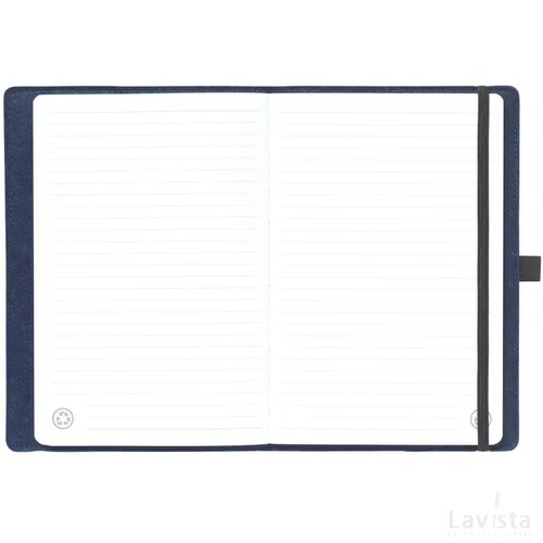Felty Grs Rpet Notebook A5 Notitieboek Donkerblauw