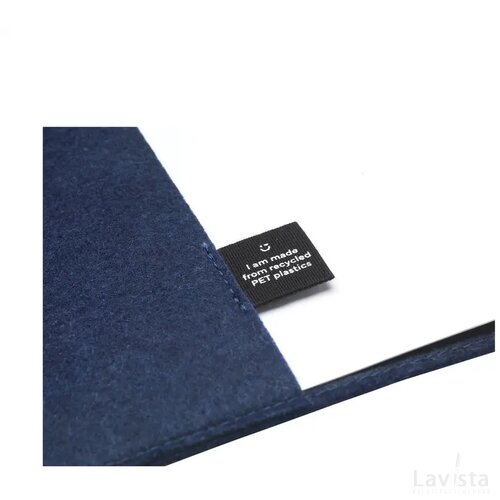 Felty Grs Rpet Notebook A5 Notitieboek Donkerblauw