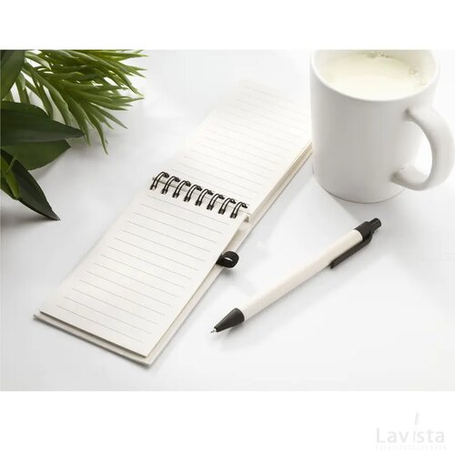 Milk-Carton Smart Note Set Notitieboek Zwart