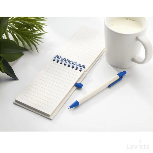 Milk-Carton Smart Note Set Notitieboek Blauw